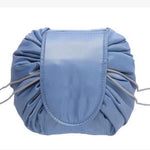 Zyravest Animal Print Drawstring Makeup Bag – Large-Capacity, Waterproof, Lazy Cosmetic Pouch for Fast Packing & Travel Storage