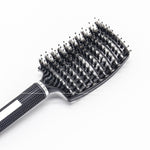 Zyravest Hairbrush Anti-Klit Detangler – Bristle & Nylon Scalp Massage Comb for Women