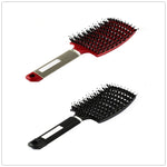 Zyravest Hairbrush Anti-Klit Detangler – Bristle & Nylon Scalp Massage Comb for Women