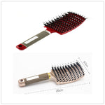 Zyravest Hairbrush Anti-Klit Detangler – Bristle & Nylon Scalp Massage Comb for Women