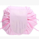 Zyravest Animal Print Drawstring Makeup Bag – Large-Capacity, Waterproof, Lazy Cosmetic Pouch for Fast Packing & Travel Storage