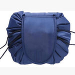 Zyravest Animal Print Drawstring Makeup Bag – Large-Capacity, Waterproof, Lazy Cosmetic Pouch for Fast Packing & Travel Storage