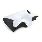 Zyravest 2-in-1 Memory Foam Cervical Pillow – Ergonomic Contour Neck Pillow with Washable Cover