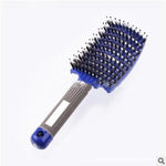 Zyravest Hairbrush Anti-Klit Detangler – Bristle & Nylon Scalp Massage Comb for Women