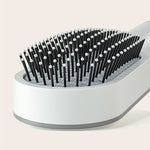 Zyravest Self-Cleaning Hair Brush – Anti-Static Scalp Massage Comb with One-Click Cleaning, Pain-Free Detangling Brush